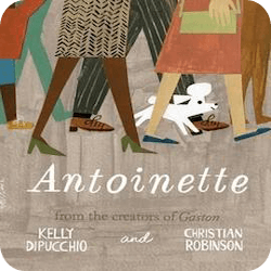 book about dogs and puppies, antoinette